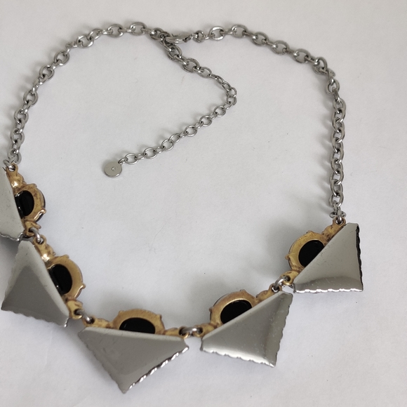 Stella & Dot Statement Art Deco Necklace - Picture 7 of 15